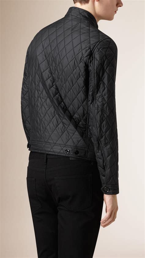 harrington black burberry|burberry diamond quilted field jacket.